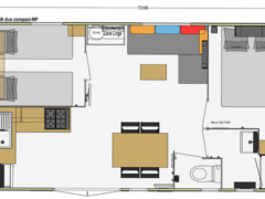 Mobil-Home Bahia 4 personnes