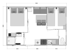 Mobil-Home Cosy 3 personnes